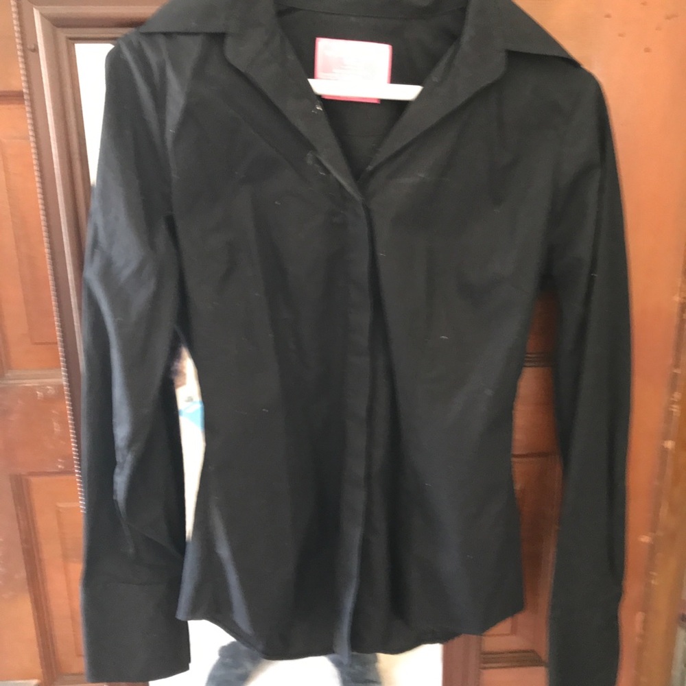 Modern black blouse. Purchased in London!